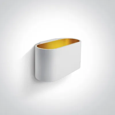 60056/W WHITE G9 10W WALL LIGHT