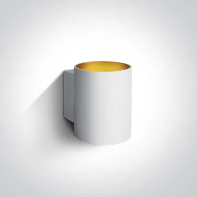 6017/W WHITE G9 10W WALL LIGHT