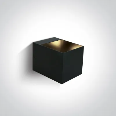 6030/B BLACK G9 6W WALL LIGHT