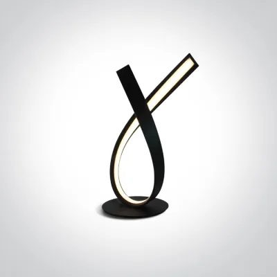 61086/B BLACK LED TABLE LAMP 10W WW IP20 230V