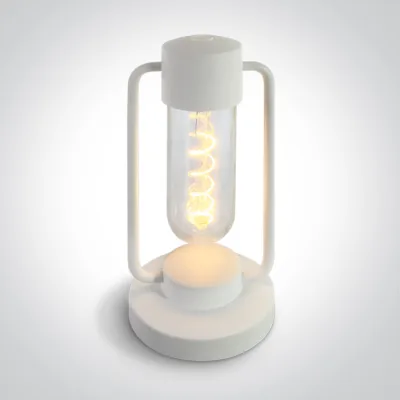 61094/W/UW WHITE LED 1,8W UWW TABLE LAMP RECHARGEABLE USB SOCKET IP65 DIMMABLE