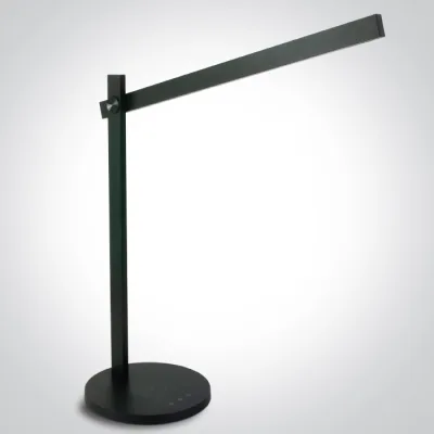 61108/B/V BLACK TABLE LAMP LED 5,5W CCTV DIMMABLE 230V EU PLUG