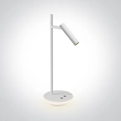 61132A/W/W WHITE SPOT 3W + 6W WW TABLE LAMP IP20 230V