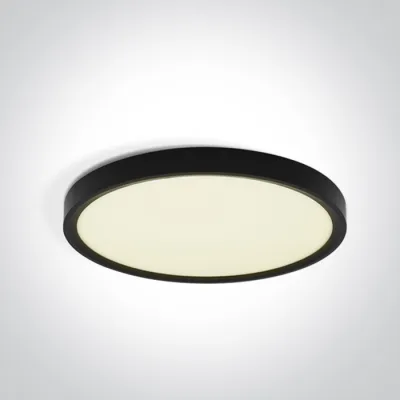 62006A/B/V BLACK PLAFO 24W CCTV IP20 230V