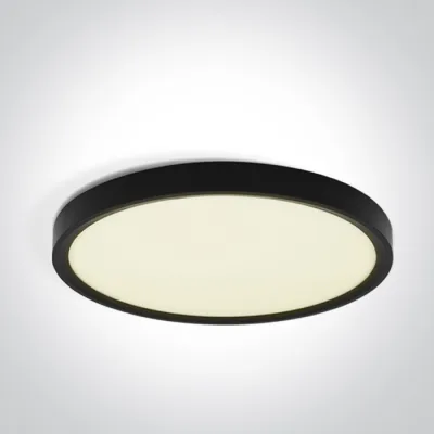 62006C/B/V BLACK PLAFO 40W CCTV IP20 230V
