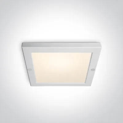 62018AF/W/W WHITE PLAFO 18W WW IP40 230V
