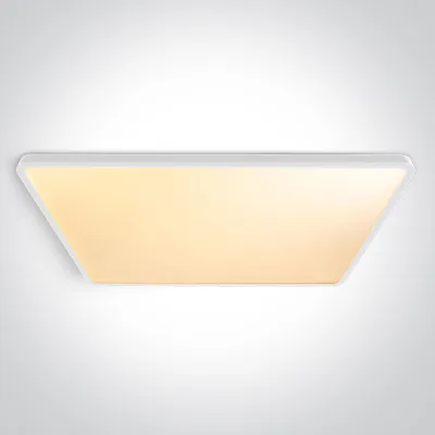 62020PU/W/V WHITE PLAFO RECTANGULAR 60W CCTV UGR19 230V