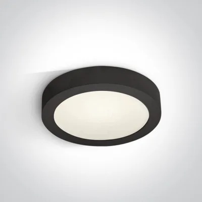62115F/B/C BLACK PLAFO 15W CW IP40 230v