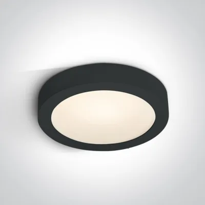 62130F/B/V BLACK PLAFO 30W CCTV IP40 230V