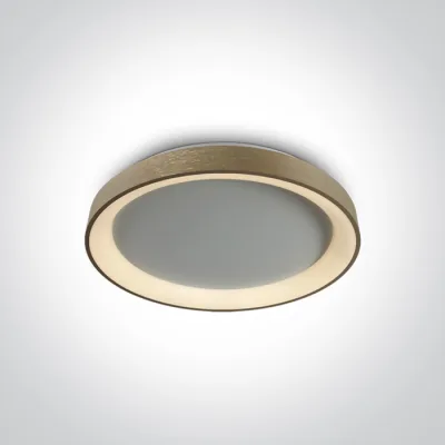 62130L/BGL/V BRUSHED GOLD PLAFO LED 30W CCTV IP20 230V DIMMABLE