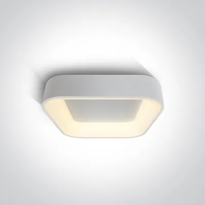 62132NA/W/V WHITE SQUARE PLAFO LED 38W CCTV IP20 230V DIMMABLE