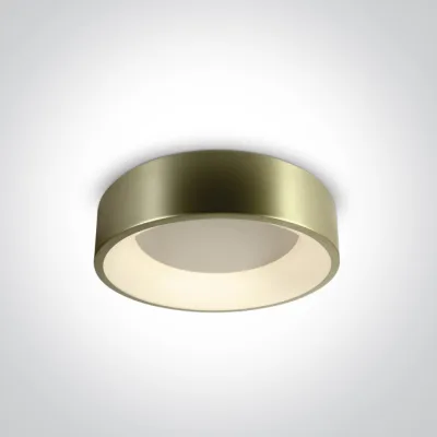 62132N/BBS/W BRUSHED BRASS PLAFO LED 32W WW IP20 230V