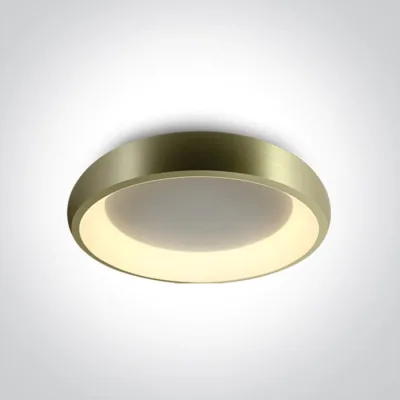 62134N/BBS/V BRUSHED BRASS PLAFO LED 30W CCTV IP20 230V DIMMABLE