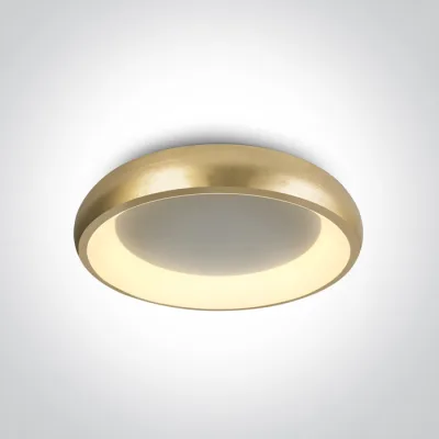 62134N/BGL/V BRUSHED GOLD PLAFO LED 30W CCTV IP20 230V DIMMABLE