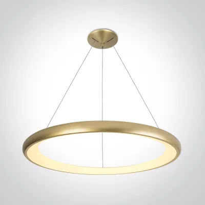 62144NB/BGL/V BRUSHED GOLD PENDANT 50W CCTV IP20 230V DIMMABLE