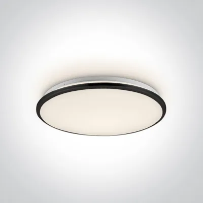62154/B/W BLACK PLAFO 24W WW IP20 230V