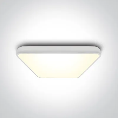 62160A/W/W WHITE SQUARE PLAFO LED 62W WW IP20 230V