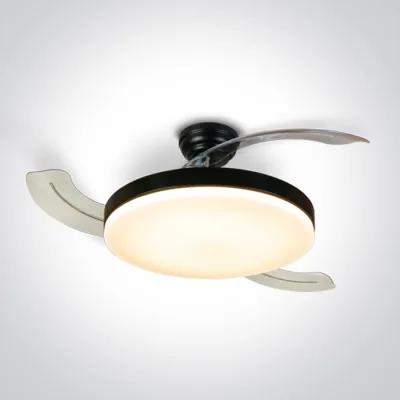 6300/B/V BLACK PC ROD FAN 25W LED 32W CCTV IP20 230V