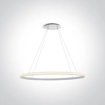 63046/W WHITE OVAL 25W WW IP20 230V