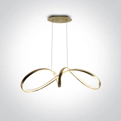 63062/BS BRASS PENDANT LED 36W WW IP20 230V