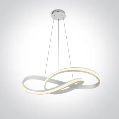 63066A/W WHITE PENDANT LED 30W WW IP20 230V