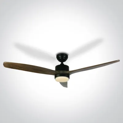 6308D/B/V DARK WOOD BLACK ROD FAN 35W LED 22W CCTV IP20 230V