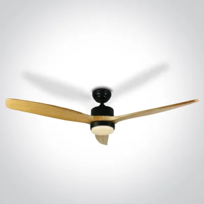 6308L/B/V LIGHT WOOD BLACK ROD FAN 35W LED 22W CCTV IP20 230V