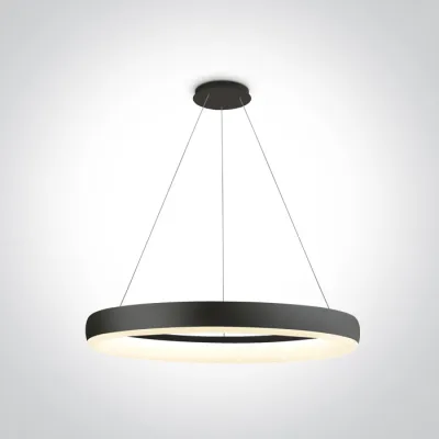 63114/B/W BLACK PENDANT LED 40W WW IP20 230V