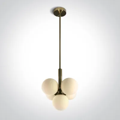 63116A/BBS BRUSHED BRASS PENDANT 5x9W G9 100-240v