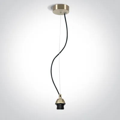 63126A/BBS BRUSHED BRASS PENDANT 20W E27