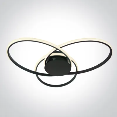 63154D/B/W BLACK 60W WW IP20 230V DIMMABLE