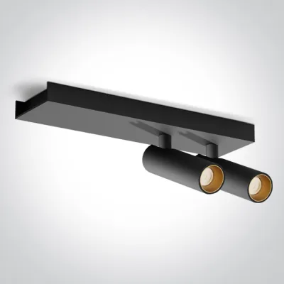 65004B/B/W BLACK 2x5W WW IP20 230V