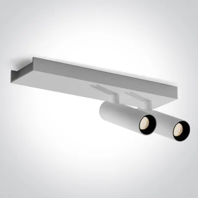 65004B/W/W WHITE 2x5W WW IP20 230V