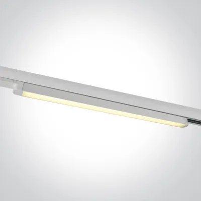 65018T/W/V WHITE 16W CCTV LINEAR TRACK LIGHT 100-240V
