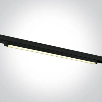 65025T/B/W BLACK 25W WW LINEAR TRACK LIGHT 100-240V
