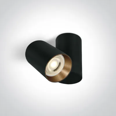 65105E/B BLACK GU10 10W DARK LIGHT