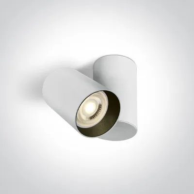 65105E/W WHITE GU10 10W DARK LIGHT