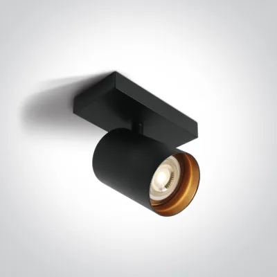 65105N/B BLACK GU10 10W DARK LIGHT