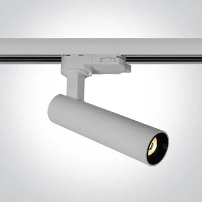 65108AT/W/W WHITE COB 9W WW TRACK SPOT 230V DIMMABLE DARK LIGHT