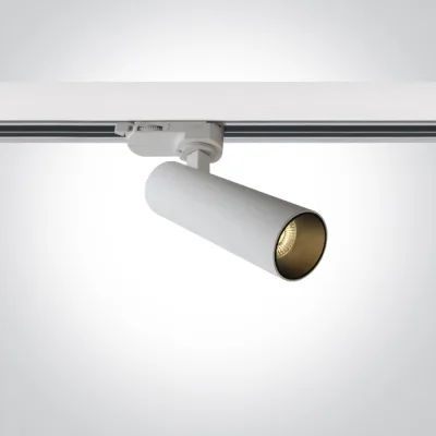 65108T/W/W WHITE COB 8W WW TRACK SPOT 230V DARK LIGHT DIMMABLE