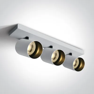 65305N/W WHITE GU10 3x10W DARK LIGHT