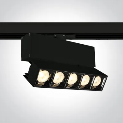 65506BT/B/W BLACK TRACK LIGHT ADJUSTABLE 20W WW 38deg IP20 230V