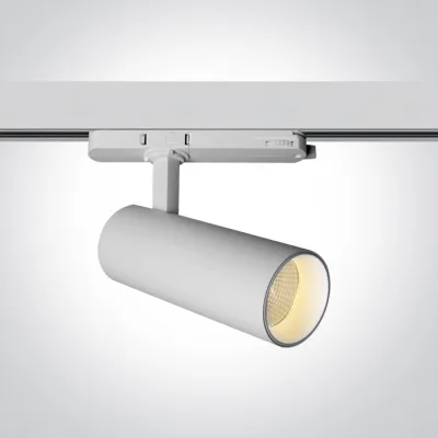 65606BT/W/V WHITE COB 20W PV CCTV TRACK SPOT 230V