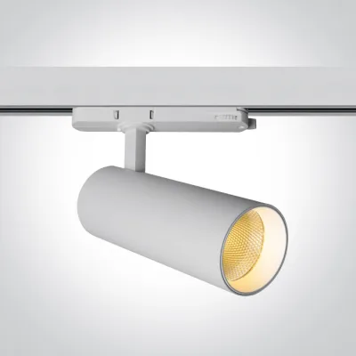 65606CT/W/V WHITE COB 30W PV CCTV TRACK SPOT 230V