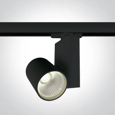 65611NT/B/C BLACK COB 15W CW TRACK SPOT 230V