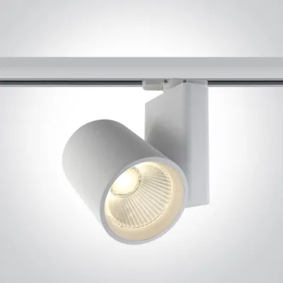 65614NT/W/W WHITE COB 42W WW TRACK SPOT 230V
