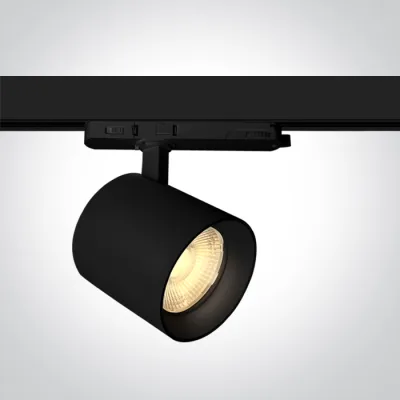 65634DT/B/V BLACK COB 35W PV CCTV TRACK SPOT 230V