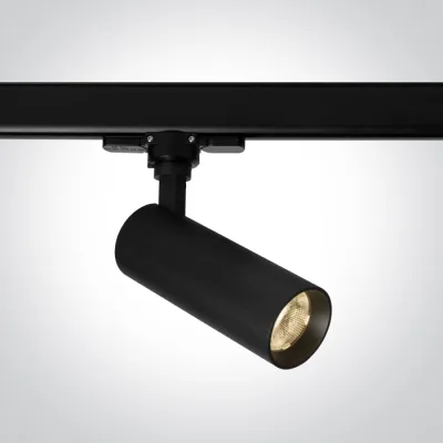 65642AT/B/C BLACK COB 10W CW TRACK SPOT 230V