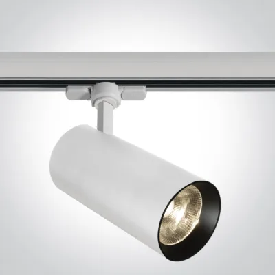 65642CT/W/C WHITE COB 30W CW TRACK SPOT 230V