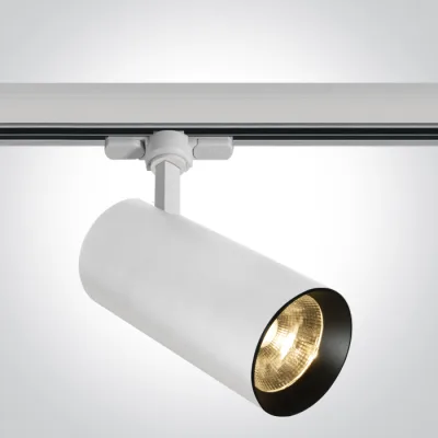 65642CT/W/W WHITE COB 30W WW TRACK SPOT 230V